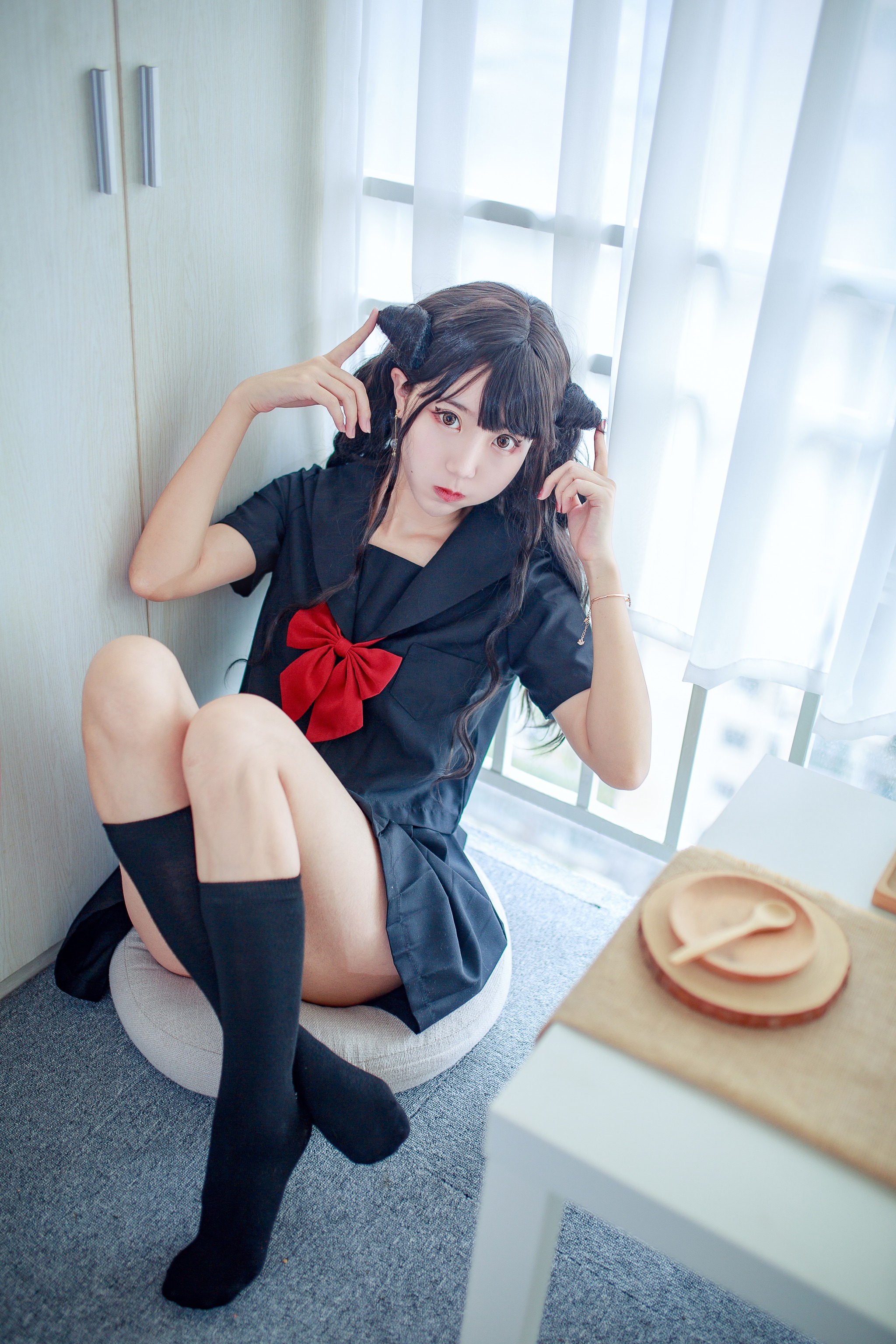 图片[1]-黑川 – NO.053 小恶魔本-JK制服[32P]-XikXak